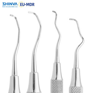 SHINVA Gracey <span class=keywords><strong>Curette</strong></span> Dental <span class=keywords><strong>Curette</strong></span> Instruments Instrumentos de cirugía Periodontal - Product Image 3