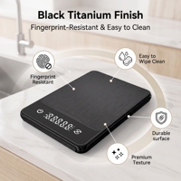 Balance électronique légère à piles pour usage domestique, gadget de mesure pour la cuisine