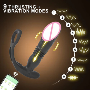 Remote Control <strong>Anal</strong> Vibrator for Men &amp; Women, Prostate Massager with Telescopic &amp; Vibration, Silicone <strong>Anal</strong> Plug for Pleasure - Product Image 5