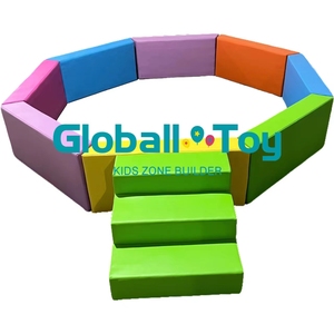 Màu Sắc Mới Thiết Kế Và Chất Lượng Cao Mềm Chơi Gói Thiết Lập Trẻ Em Trong Nhà Ngoài Trời Mềm Leo Cao Mềm Bóng Pit Cầu Vồng Cầu - Product Image 6