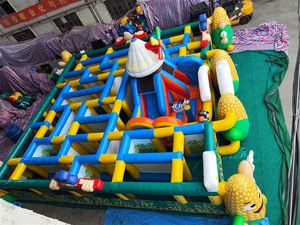 Labyrinthe de maïs gonflable <span class=keywords><strong>Halloween</strong></span>, labyrinthe de maïs gonflable, jeu de <span class=keywords><strong>maison</strong></span> gonflable pour les fêtes en plein air/festival des récoltes d'automne - Product Image 6