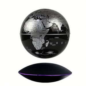 Globe terrestre magnétique lévitant personnalisé avec LED et lumière sans fil pour la décoration de bureau et de maison, accessoire de bureau OEM en gros - Product Image 1