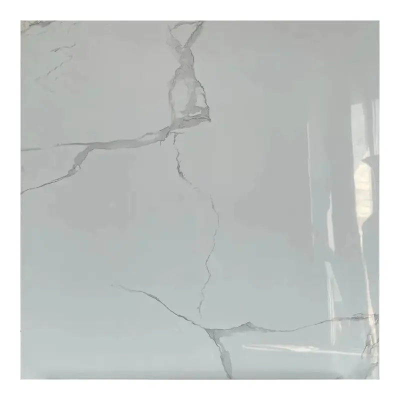 Lucido Karala gres porcellanato bianco grigio marmo piastrelle per pavimenti in ceramica 60x60 ex prezzo di fabbrica