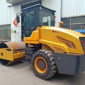 5 тонн 6 тонн 7 тонн 8 тонн дизельный вибрационный Двойной барабанный дорожный каток уплотнитель асфальтовые катки вес дорожного катка - Product Image 1