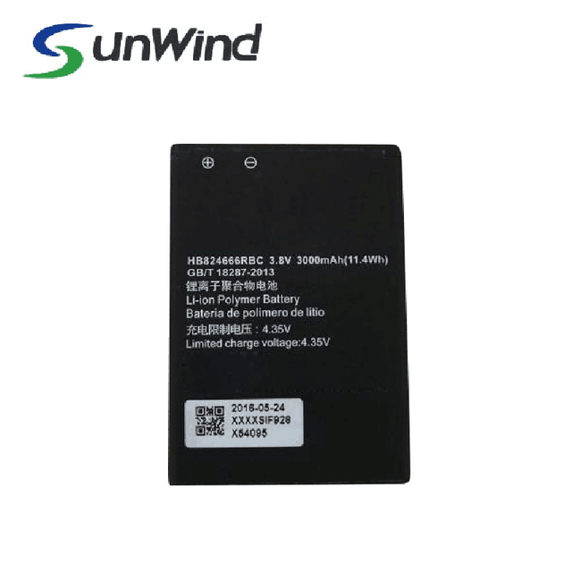 HB824666RBC 3.8V 3000mah Wireless 4G Hotspot Battery for Huawei E5577 Wifi Battery