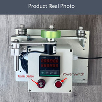 JK76 Penghitung Panjang Digital Tipe Roller untuk Kabel dan Kawat, Meter Panjang Elektronik Khusus dengan Pengingat Alarm Terprogram AC220V DC12V/24V