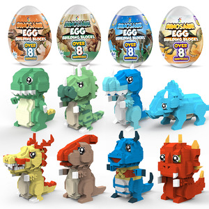 Bloques de Construcción de Huevos de Dinosaurio Yuxin con Más de 8 Sorpresas para Niños de 5 a 7 Años, Juego de Juguetes Unisex - Product Image 5