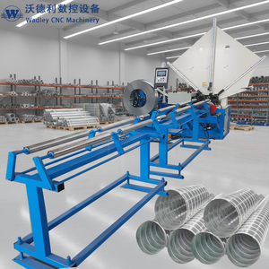 Long Service Life Spiral Pipe Former Spiral Ventilation Duct Forming Machine Tube Spiral Ducting Machine - Product Image 1