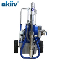 EKIIV Q4 Pompa Dempul Tugas Berat Kelas Komersial untuk Proyek Perbaikan dan Renovasi Dinding dan Plafon dengan Kit Suku Cadang.