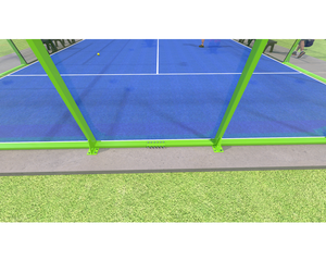 Pista de Pádel con Pilar de Vidrio a Medida, Super Panorámica, de Vidrio Templado, para Exportación B2B, Phuoc Thinh - Product Image 1