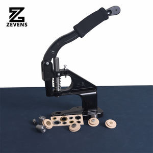 Handpersmachine voor drukknopen, oogjes, rivetten en grommets voor kleding, schoenen, speelgoed, leer en ambachten. - Product Image 1