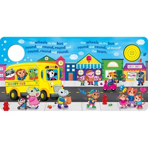 Libro de Sonidos <span class=keywords><strong>del</strong></span> <span class=keywords><strong>Autobús</strong></span>: <span class=keywords><strong>Autobús</strong></span> Feliz y Personajes de Animales, Libro Interactivo de Canciones Infantiles - Product Image 6