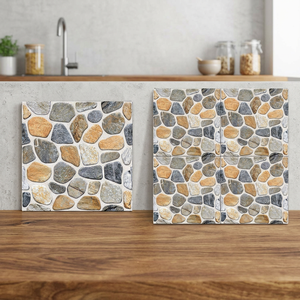 Carreaux de parking en porcelaine émaillée numérique 40x40cm, haute résistance, vitrifiés, pour extérieur - Product Image 1