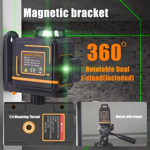 Chất Lượng Cao Nhỏ 2D 360 Độ Màu Xanh Lá Cây Chùm 8 Dòng Tự Động Tự San Lấp Mặt Bằng <span class=keywords><strong>Laser</strong></span> Quay Mức Độ - Product Image 4