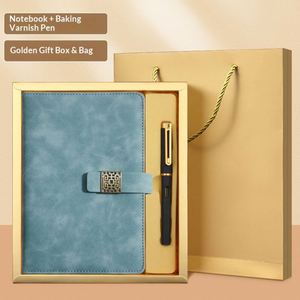 Cuaderno de Papel A5 de Acero Inoxidable Personalizado OEM, Caja de Regalo Empresarial, Juego de Regalo con Bolígrafo y Diario, Cierre Magnético, Logotipo Personalizado UV, Exquisito - Product Image 5