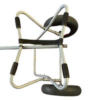 Usine prix de gros vélo Kayak remorque chariot canoë chariots pliable vélo monté kayak chariot avec deux sacs style