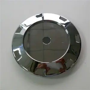 Özelleştirilmiş renkli krom ABS 180mm araba logosu tekerlek jant merkezi Hubcap Caps