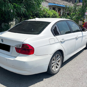 Bmw 3 Series E90 Triangular <b>Window</b> Louver Carbon Fiber Texture Adhesive <b>Decal</b> Car Modification Parts 2005-2011 - Product Image 3