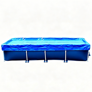 Cubierta Rectangular para <span class=keywords><strong>Piscina</strong></span> de Acero, para Todas las Estaciones, de Polietileno - Product Image 1