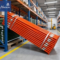 Ventes directes d'usine HXHT, fabriqué en Chine, acier standard Q235, étais télescopique réglable, galvanisé, personnalisable, léger/moyen/lourd