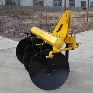 Arado de discos para cultivo agrícola de 3 filas, equipo de labranza agrícola de alta resistencia con cuchillas gruesas para uso con tractor - Product Image 3