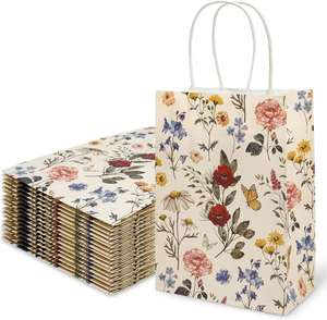 Bolsa de Papel Kraft para Actividades al Aire Libre, para Viajes Escolares, Transporte de Mercancías, Regalos y Viajes, Embalaje Portátil Diario - Product Image 1
