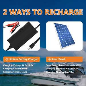 Hot Selling Oplaadbare Batterij 12V 24V 48V 100ah 200ah 300ah Lithium-Ion Batterij Lifepo4 Batterij - Product Image 5