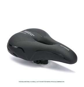 Cómodo asiento de bicicleta de espuma viscoelástica PU de fábrica, accesorios, cojín para <span class=keywords><strong>MTB</strong></span> y bicicleta de carretera, asiento de ciclismo ventilado - Product Image 3