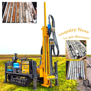 Appareil de forage à noyau de sol Appareil de forage portable sur chenilles Appareil de forage Nq CoreDouble Boomer Drilling Rig - Product Image 1