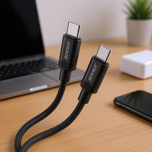 สายชาร์จและซิงค์ข้อมูล Jokade Type C ยาว 1 เมตร 5A สีดำ - Product Image 3