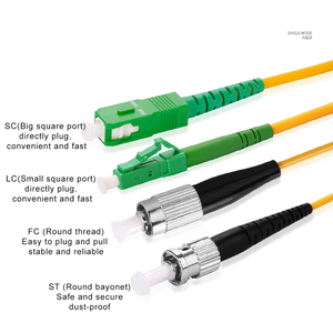 สายไฟเบอร์ออปติกแบบแพทช์คอร์ด 1ม.-10ม. 1310/1550nm LC UPC ต่อ SC UPC สายเคเบิล FTTH - Product Image 4