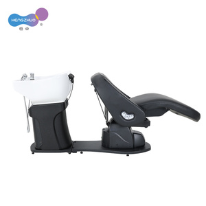 Chaise de massage électrique pour shampooing avec coussin chauffant pour le traitement de la tête, massage du cuir chevel, lit de spa, machine à laver les cheveux en option - Product Image 3