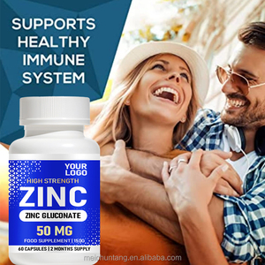 OEM/ODM zinco gluconato capsule vegetariane integratore minerale essenziale Non GMO senza glutine supporto immunitario per adulti - Product Image 4