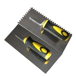Новый дизайн Пластиковая ручка Бетонный инструмент Кирпичная кладка Цементный Мастерок Инструменты каменщика