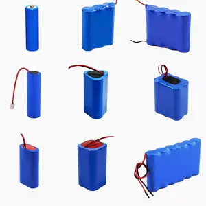 अनुकूलित क्षमता DIY बैटरी पैक 3.7V 7.4V 11.1V 12V 5000mah 2200mah 2600mah 2000mah लिथियम बैटरी फैक्टरी