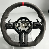 Volant sport en cuir Alcantara complet amélioré pour BMW F07 F10 F20 F22 F30 F32 F34 F36 F33 F16 F15 M3 E70 E90E92 340i
