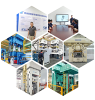 Presse hydraulique servo à réponse rapide avec moteur de 160 kW pour le découpage et le poinçonnage à grande vitesse, machine multifonctionnelle