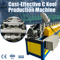 Machine de profilage automatique HD pour montants et rails métalliques de cloisons sèches, machine à profilage de quilles en acier léger pour plafonds et murs