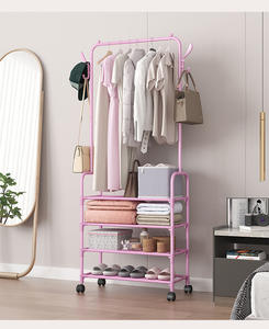 Multifuncional personalizado Upadate sala de estar perchero muebles independiente abrigo y zapatos perchero - Product Image 3