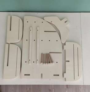 가정 또는 사무실 용 모든 종류의 비유사성 맞춤형 모듈 식 큐브 주최자 나무 보관 선반 - Product Image 3