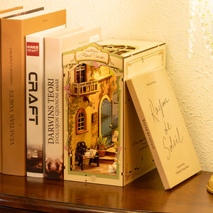 Robotime Rolife 3D puzzle in legno TGB09 <span class=keywords><strong>angolo</strong></span> floreale libro <span class=keywords><strong>angolo</strong></span> <span class=keywords><strong>angolo</strong></span> regali di natale per bambini <span class=keywords><strong>casa</strong></span> in miniatura - Product Image 6