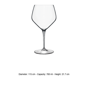 Vaso Deg.Atelier Orvieto Classico de 70 cl, Altura 21.7 cm, Diámetro 11.5 cm, Luigi Bormioli - Product Image 3