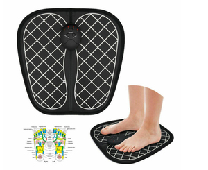 Tapis de massage des pieds portable pour la physiothérapie, relaxation, massage électrique des pieds USB, réflexologie, circulation, tapis de massage des pieds - Product Image 1