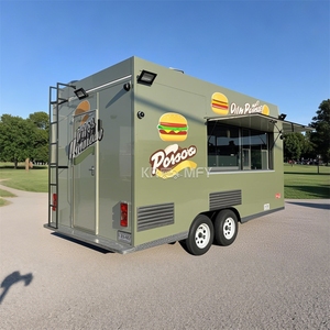 Remolque de Comida para Festivales Callejeros, Totalmente Equipado, con Cocina para Helados, Hot Dogs y Pizza - Product Image 5