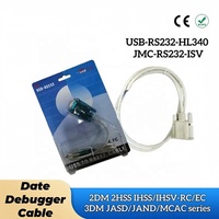 Kabel Debugger Data Perangkat Lunak Motor Stepper & Servo Terbaru SYTA untuk Penyesuaian Parameter USB-RS232-HL340 + JMC-RS232-ISV