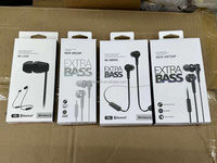 Écouteurs Stéréo en Gros MDR-XB55AP, Casque Intra-Auriculaire 3,5 mm avec Micro Intégré, Basses Extra, Écouteurs Filaire pour Sony Mains Libres