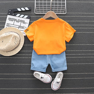 Bebés Bebé Sudor <span class=keywords><strong>Ropa</strong></span> Recién nacido Hombres Pantalones Trajes Niños Pantalones coreanos Conjuntos <span class=keywords><strong>de</strong></span> China - Product Image 2