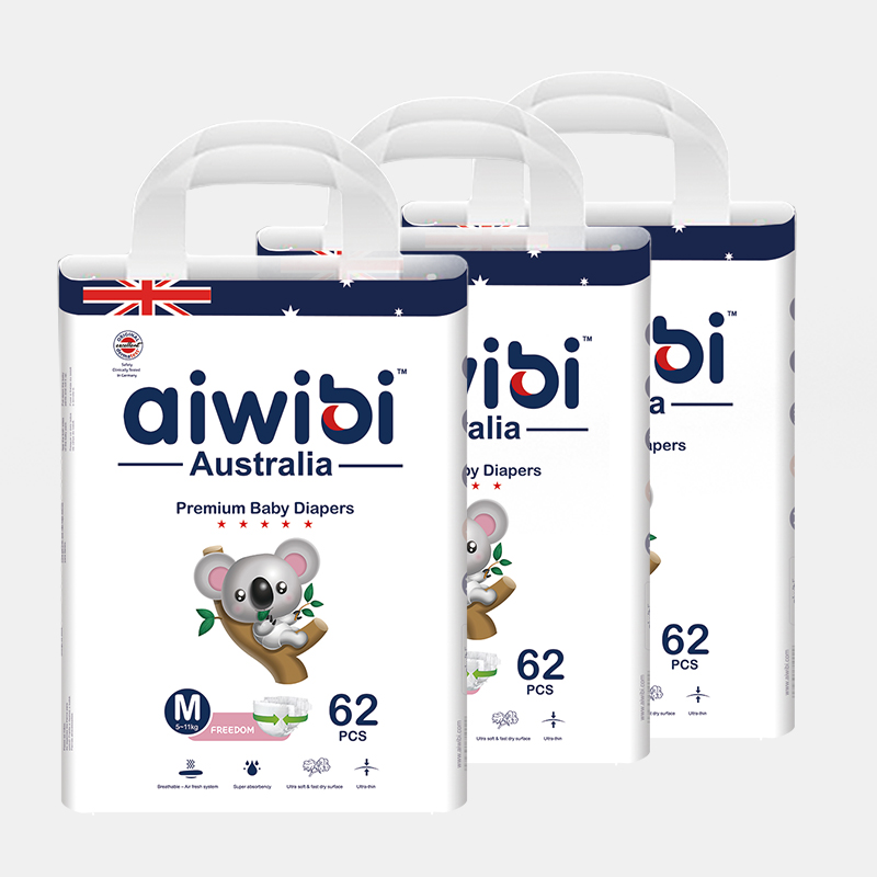 AIWIBI Премиум качество завод Горячая распродажа высокое качество магический Тип Супер Поглощение Япония SAP пушистая целлюлоза США