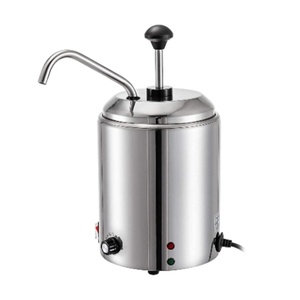 Hot Sale Stainless Steel <b>Electric</b> Hanging Sauce Dispenser <b>Warmer</b> with Pump New Condition - Product Image 1