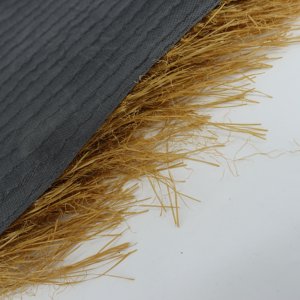 Toiture décorative <span class=keywords><strong>en</strong></span> chaume synthétique pour bar extérieur, jardin <span class=keywords><strong>et</strong></span> aménagement paysager - Rouleaux de chaume de palmier artificiel résistants au feu - Product Image 1